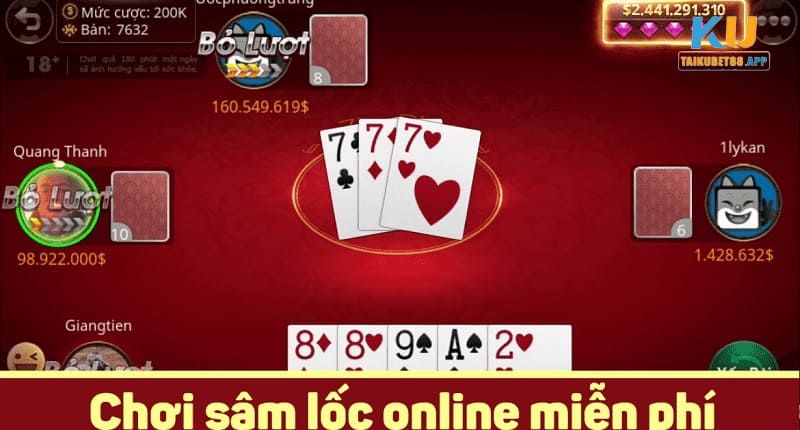 Game bài sâm lốc có gì đặc biệt? 